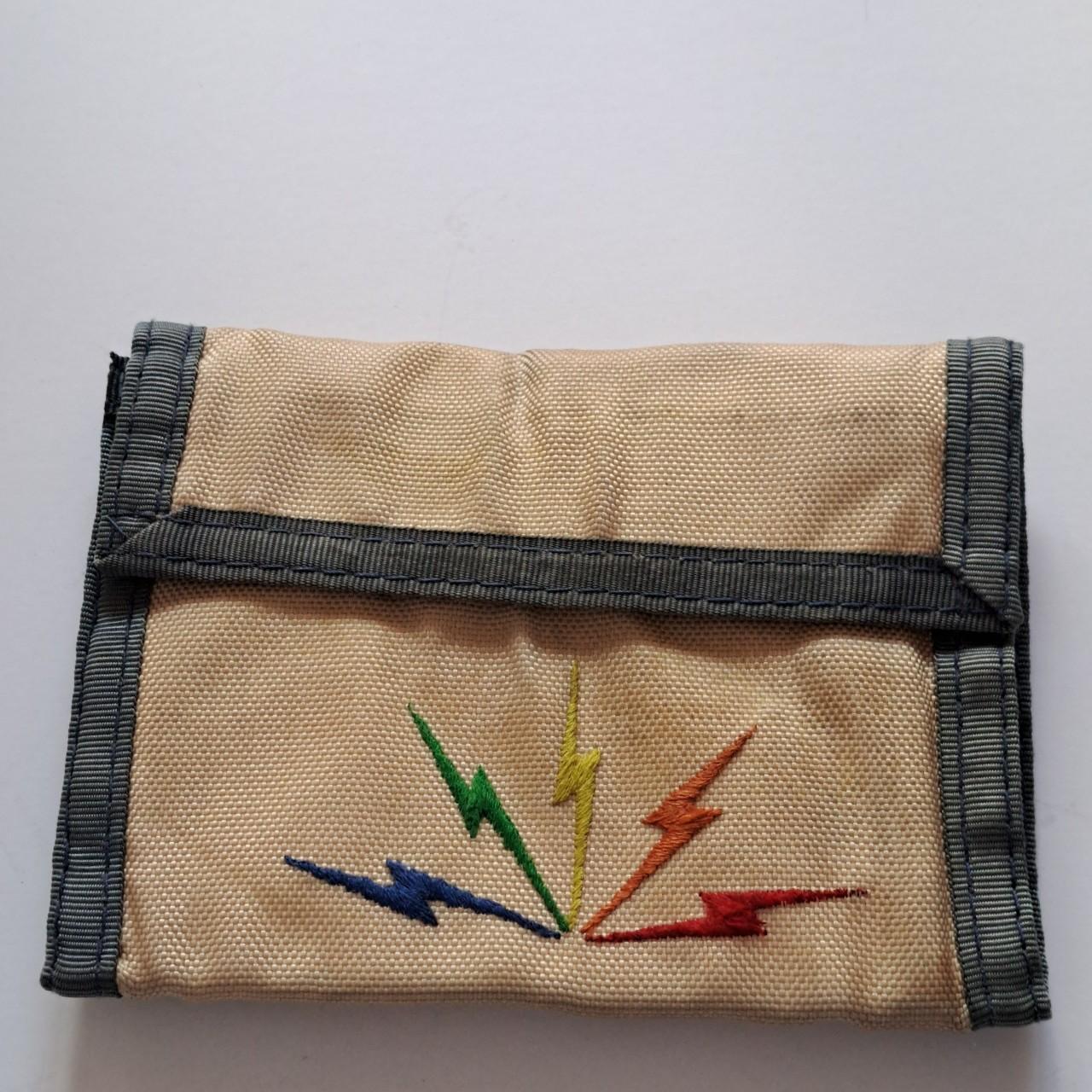 80s Vintage Nylon Canvas Wallet