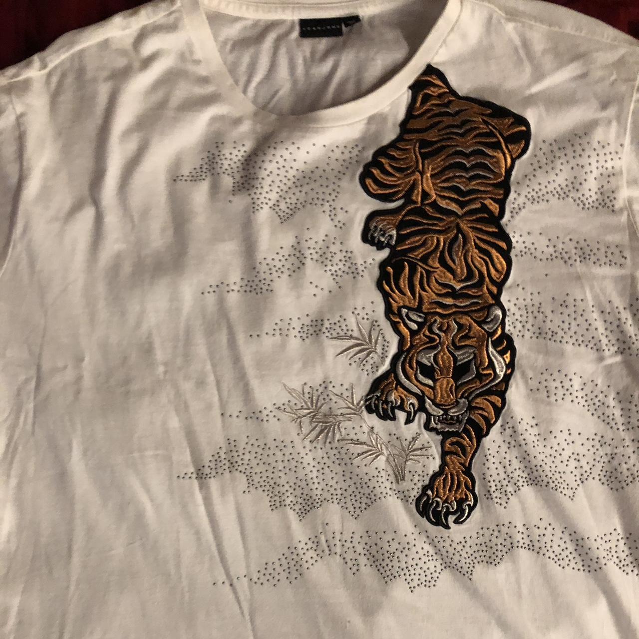 Sean John 2Xl Tiger embroidery Vintage Y2K 2000s