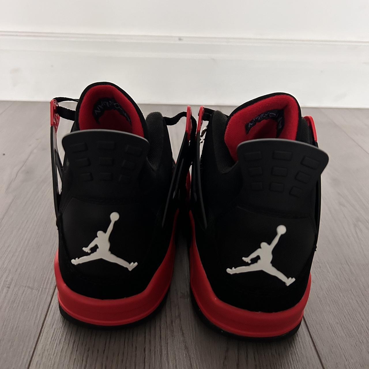 Air jordan 4 red thunder size 9 brand new no time... - Depop