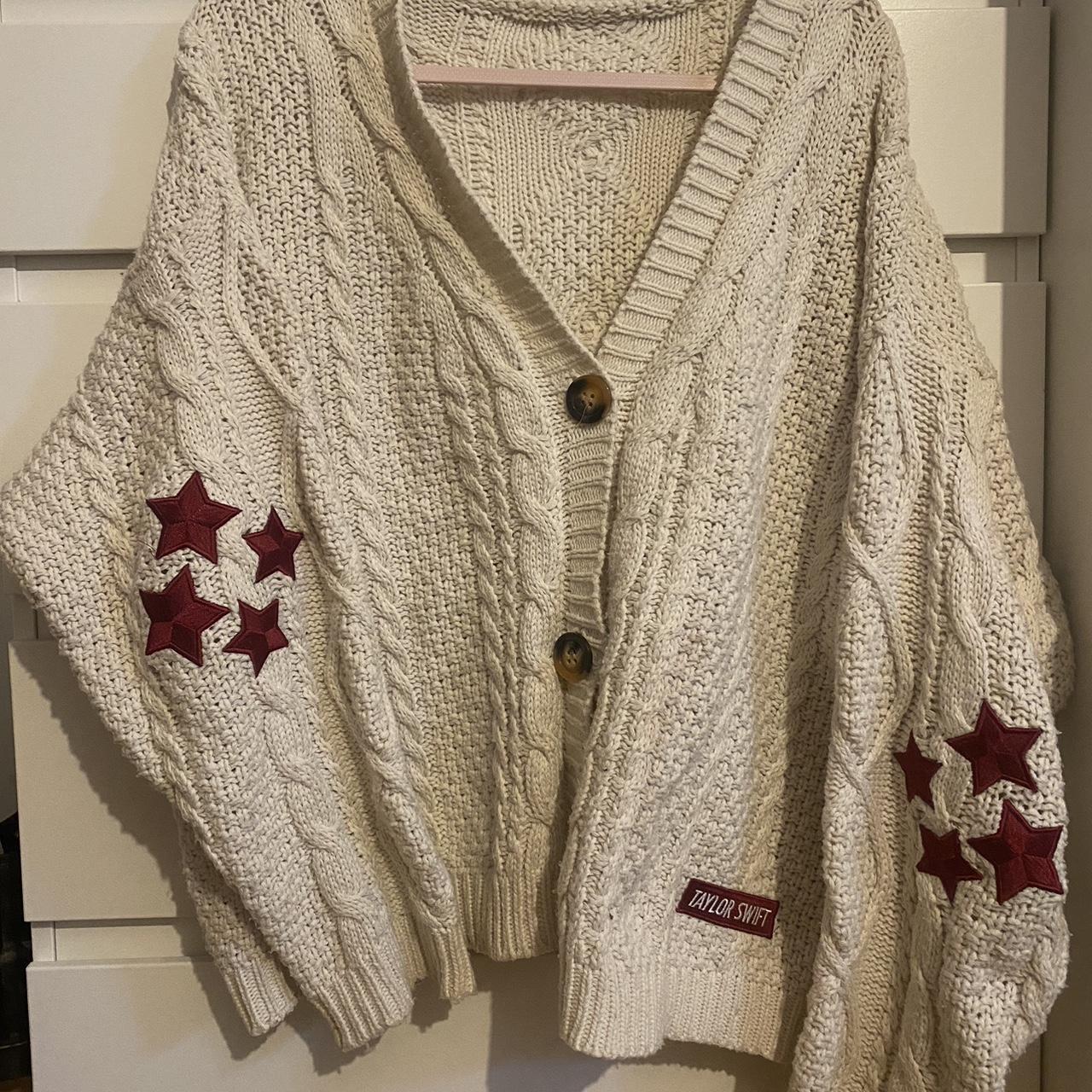 official Taylor Swift Red Cardigan. It's in perfect | Depop