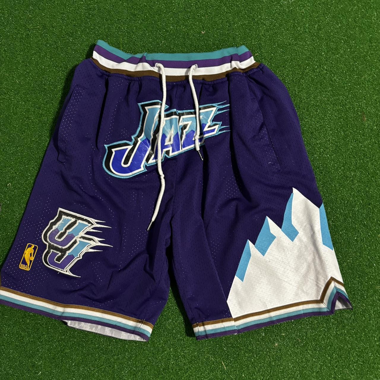 Men s small Just don Utah jazz shorts 1996 97