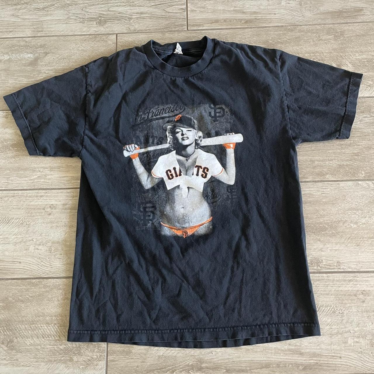 Giants shirt (City of G's) Black and orange PRO 5 - Depop