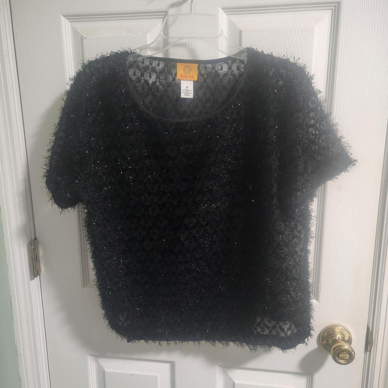 Ruby Rd. Women's Blouse - Black - 14 – RUBY RD la… - image 1