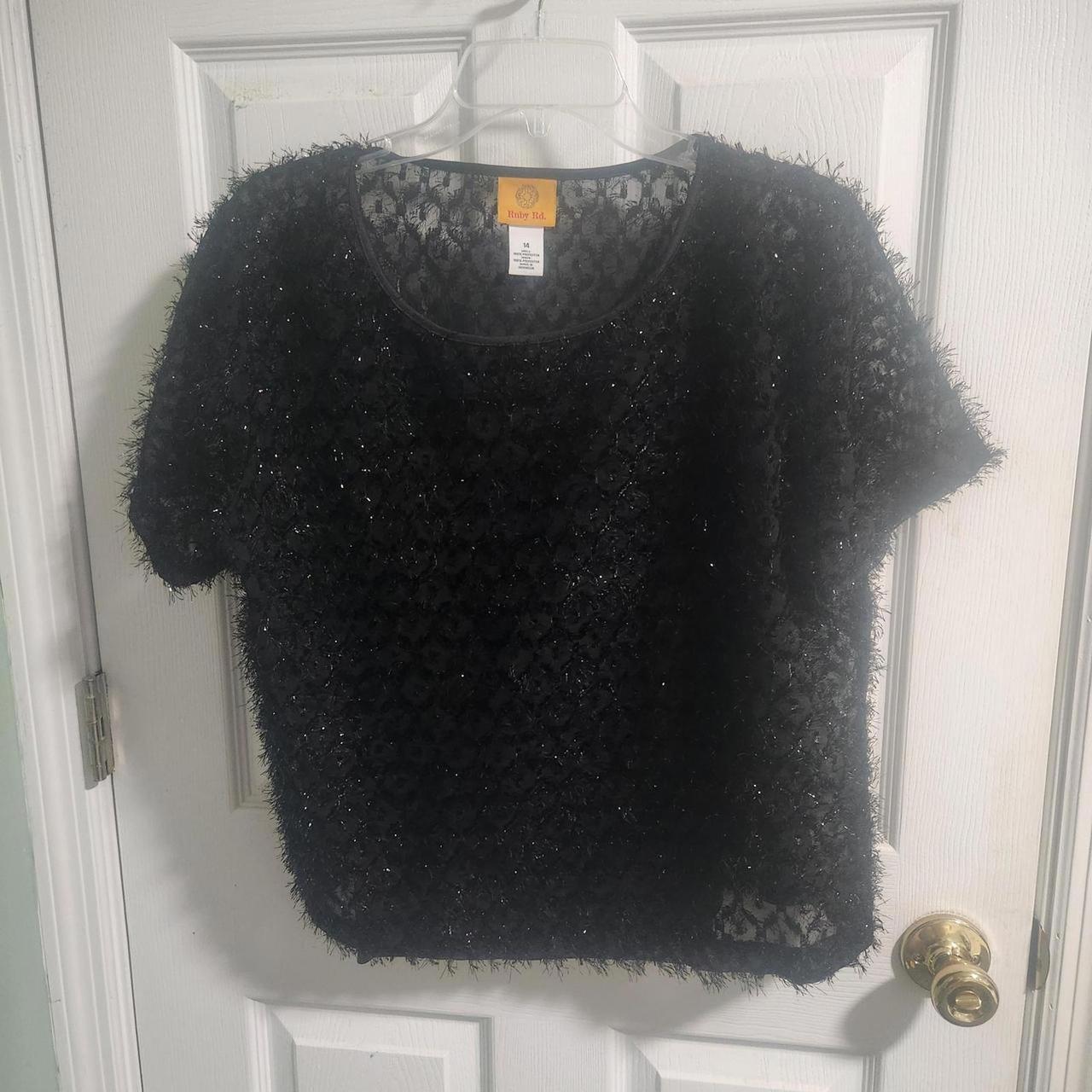 Ruby Rd. Women's Blouse - Black/Black - 14 – Ruby… - image 3