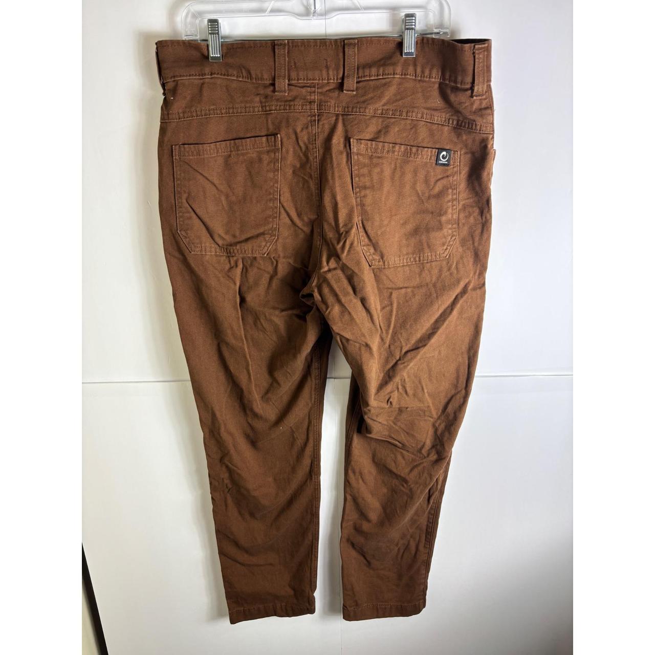 Origin men's preloved brown techwear gorpcore streetwear trousers