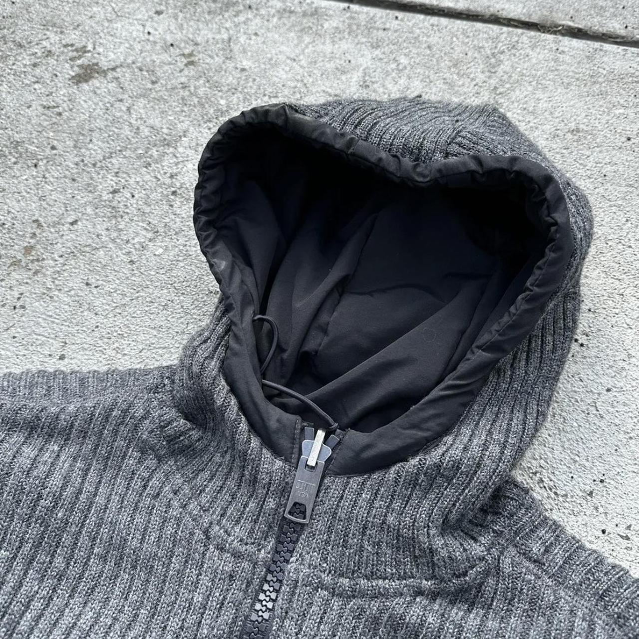 Schott Men's Black and Grey Jacket (4)