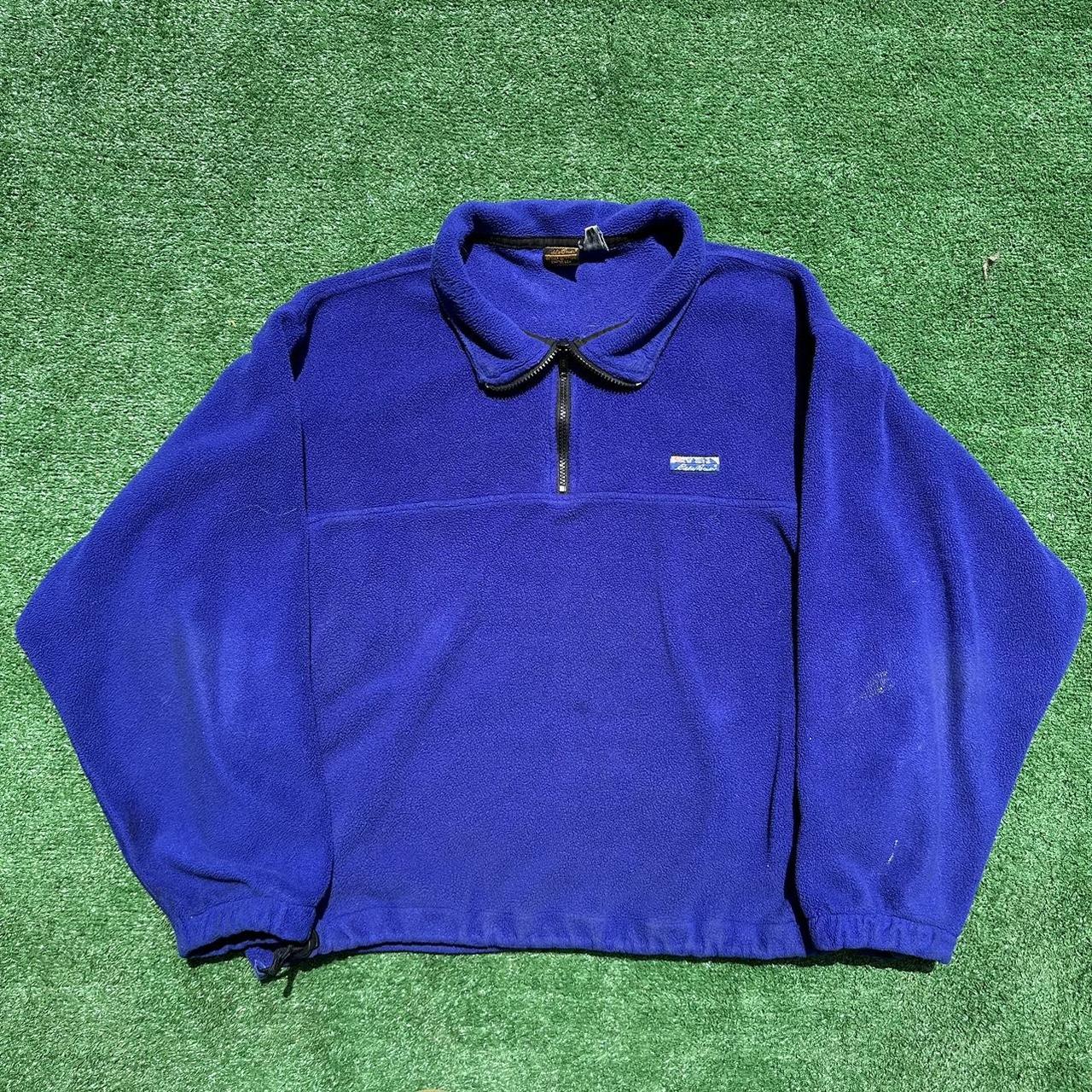 Vintage 80s Eddie Bauer 14 Zip Fleece Depop 5723