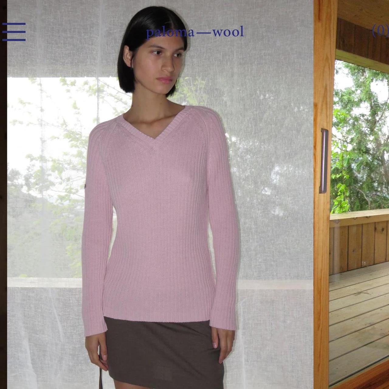 Paloma Wool knit light pink Size Small Tag on | Depop