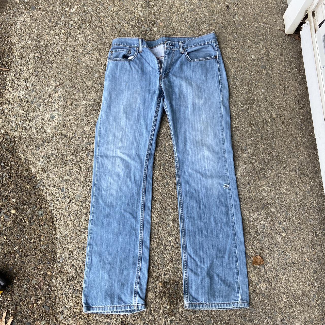 Vintage Levi’s 559 Relaxed Straight Beautiful wash... - Depop