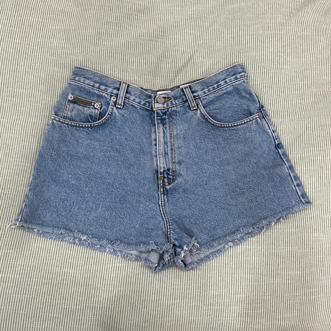 Calvin klein vintage high waisted shorts sale