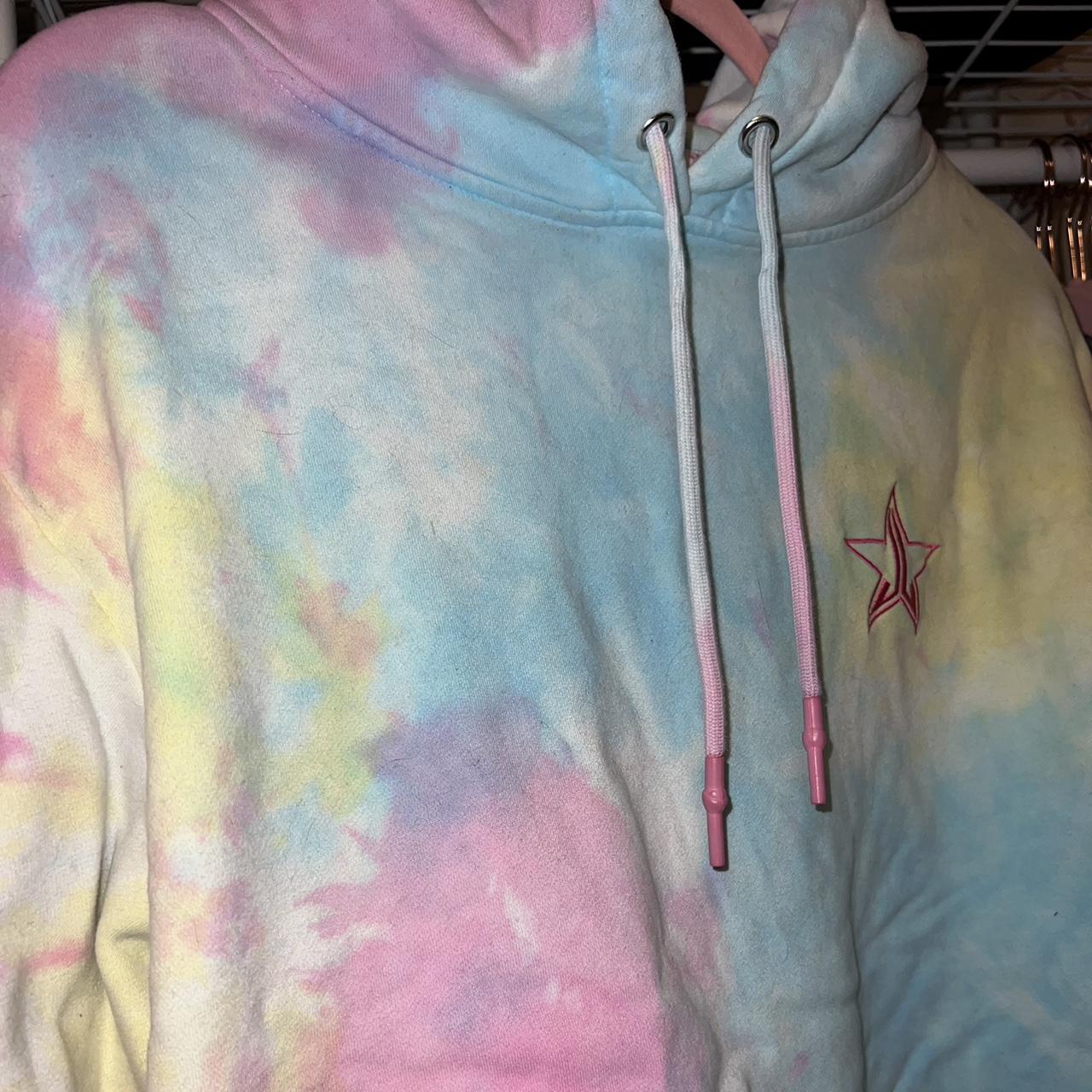 Jeffree star clearance crop top hoodie