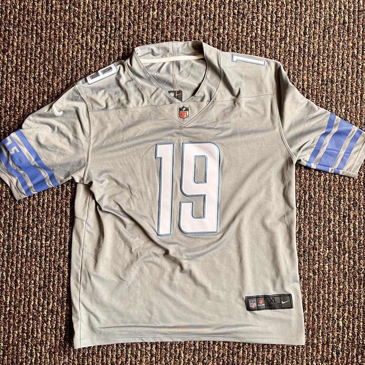 Nike NFL Detroit Lions on field apparel polo White - Depop