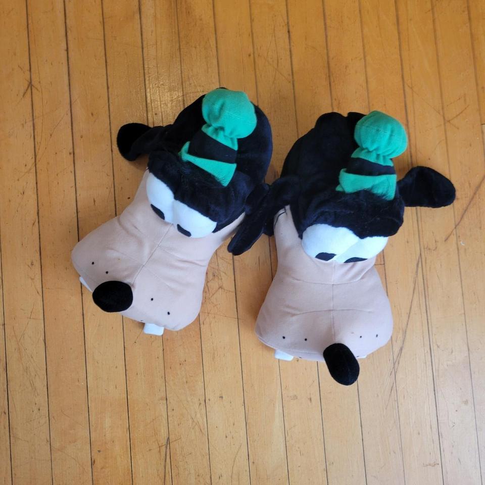 Disney goofy slippers hot sale for adults