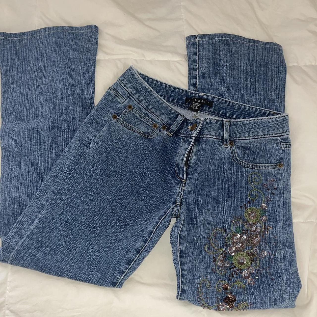 Laundry by Shelli Segal Women's Blue Jeans Depop