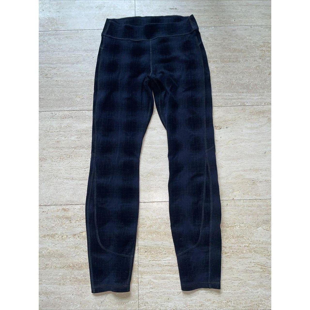 Joe s Jeans Plaid Velvet Leggings Size S Black Mint