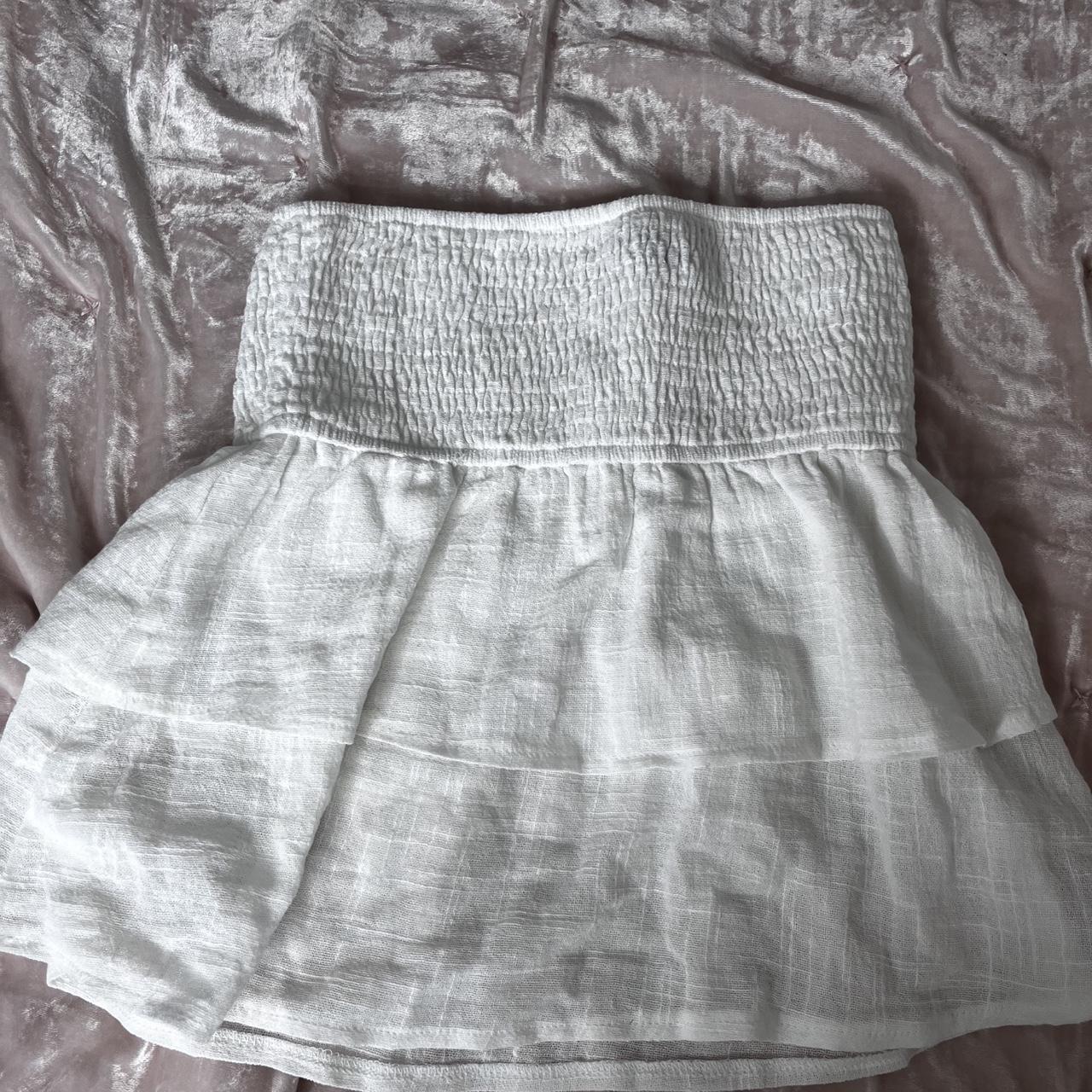 Edikted Women's Skirt - White - S – white edikted… - image 2