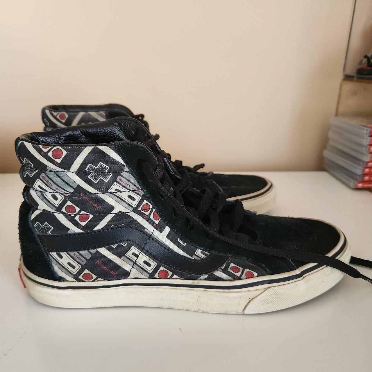 Vans x Nintendo Limited Edition Hi Tops Size 9