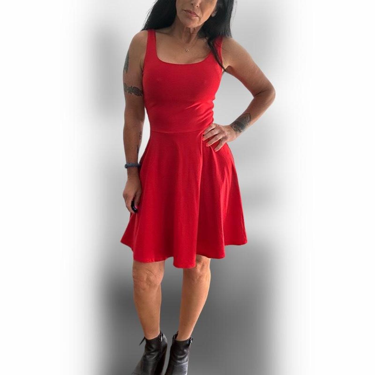 susana monaco red dress