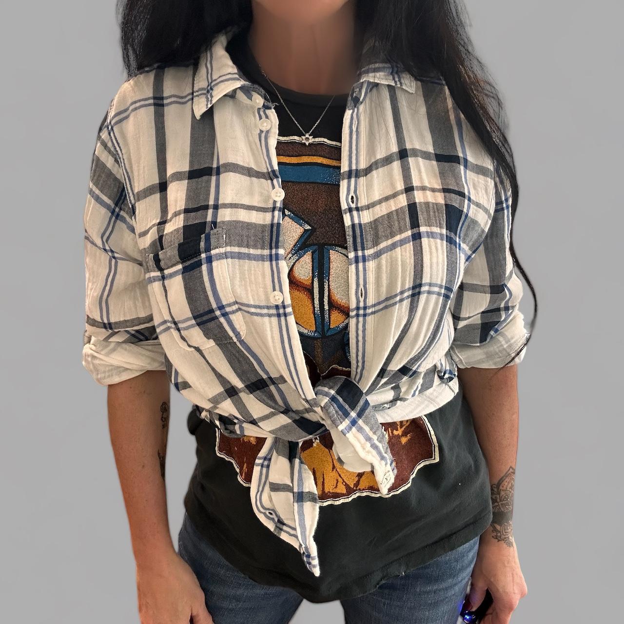 American Eagle Outfitters Boyfriend Fit Button Depop