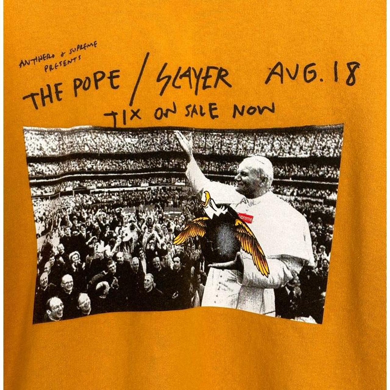 Supreme x Antihero Pope / Slayer Sweatshirt Color: | Depop