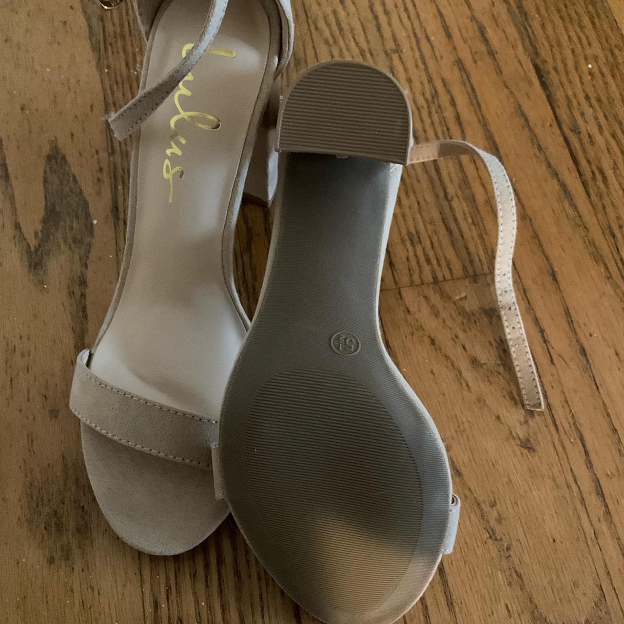 Lulus nude heels never worn!! Stunning pair of heels... - Depop