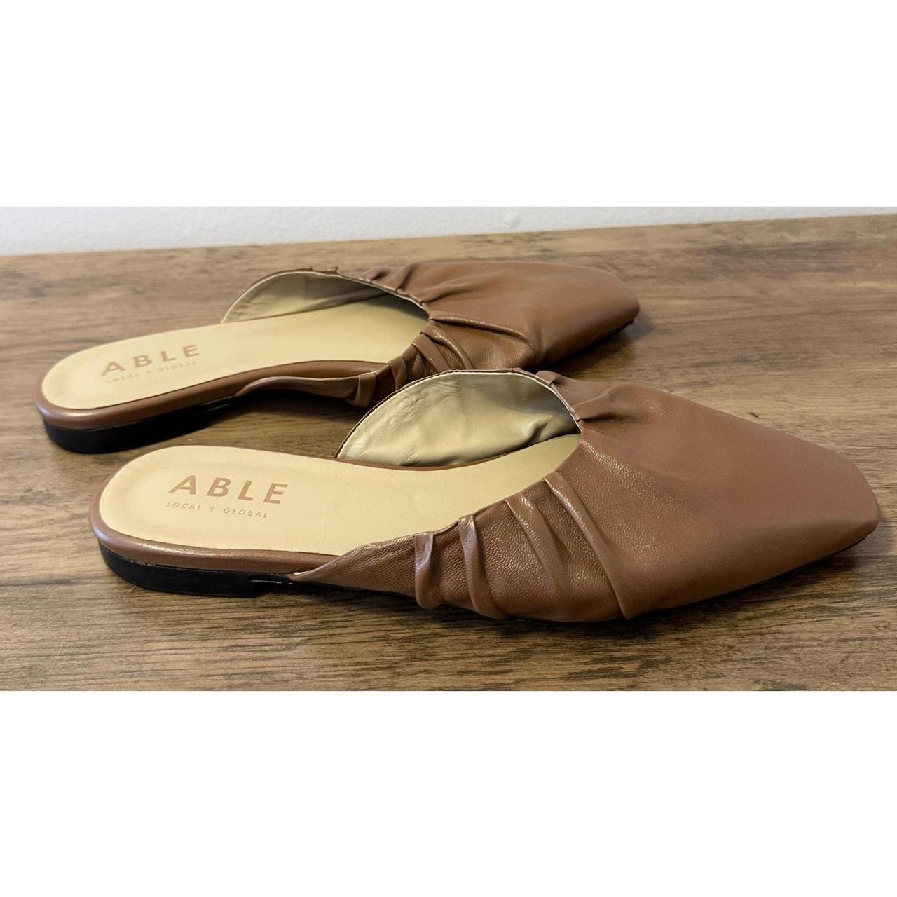 Source Unknown Women's Mules - Tan/Brown - US 8.5… - image 2