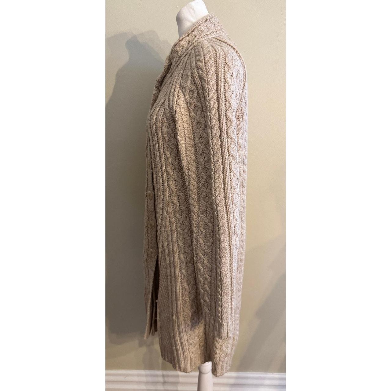 Source Unknown Women's Sweater - Tan - L – ARAN C… - image 3
