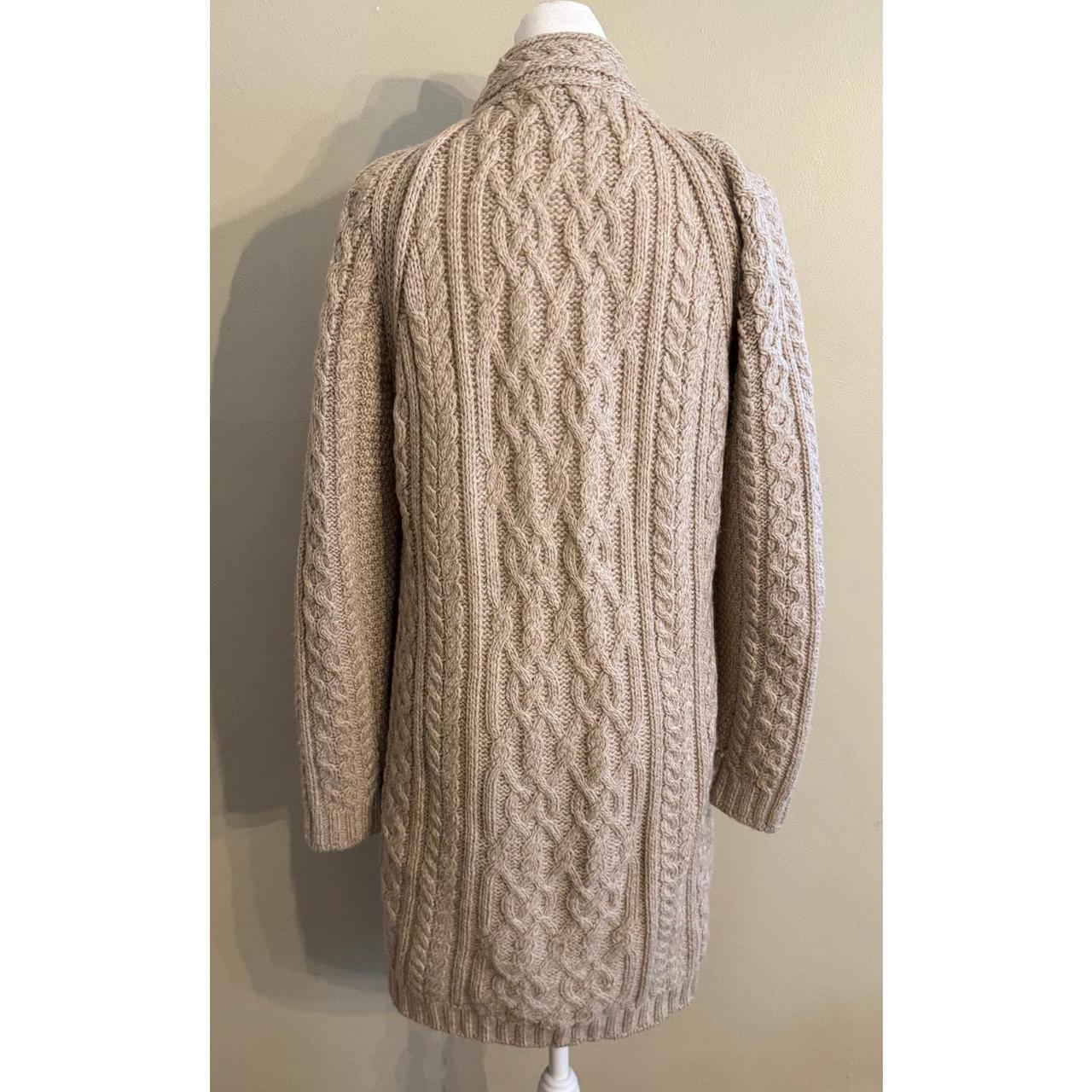 Source Unknown Women's Sweater - Tan - L – ARAN C… - image 4
