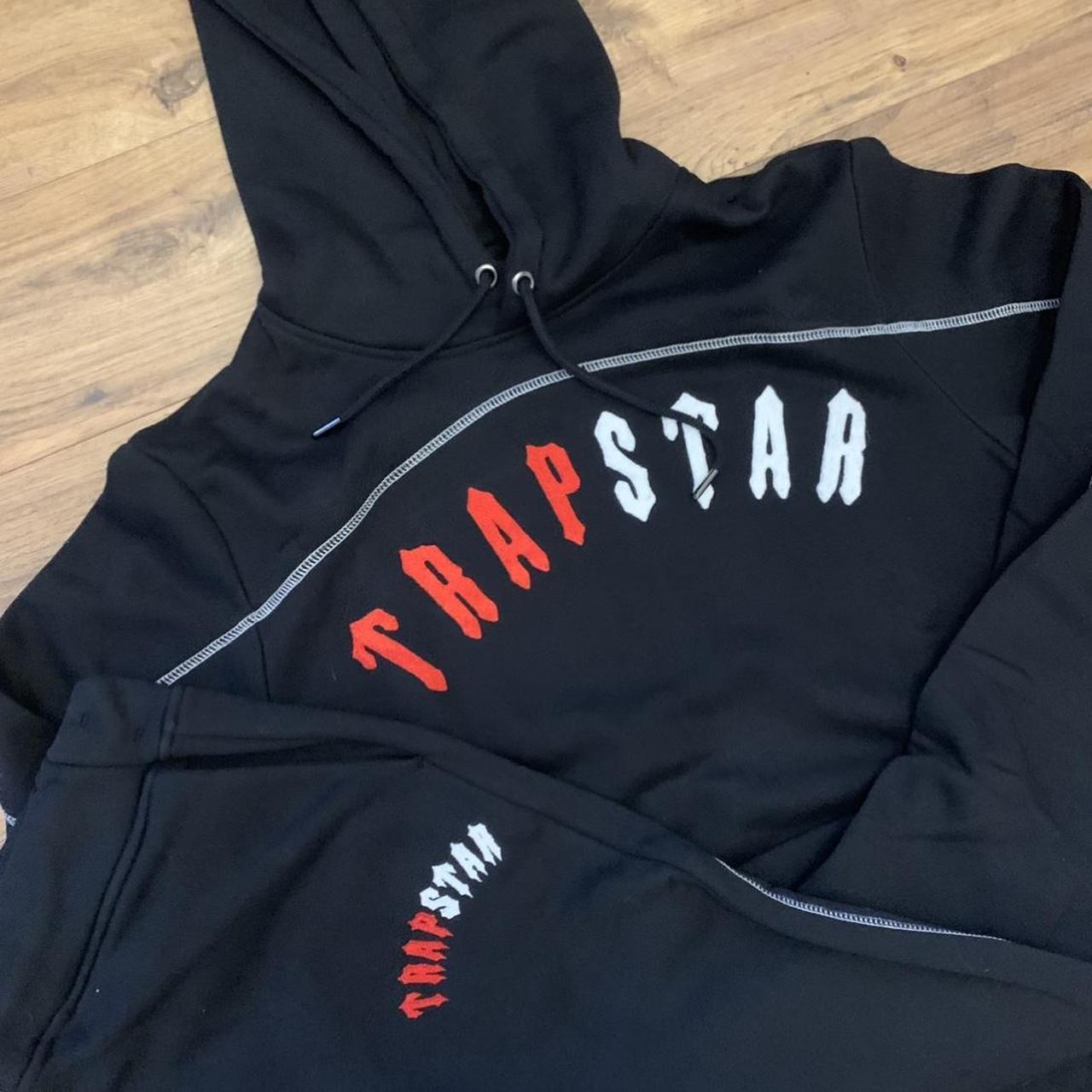 Trapstar Tracksuit Red/Black, Size M