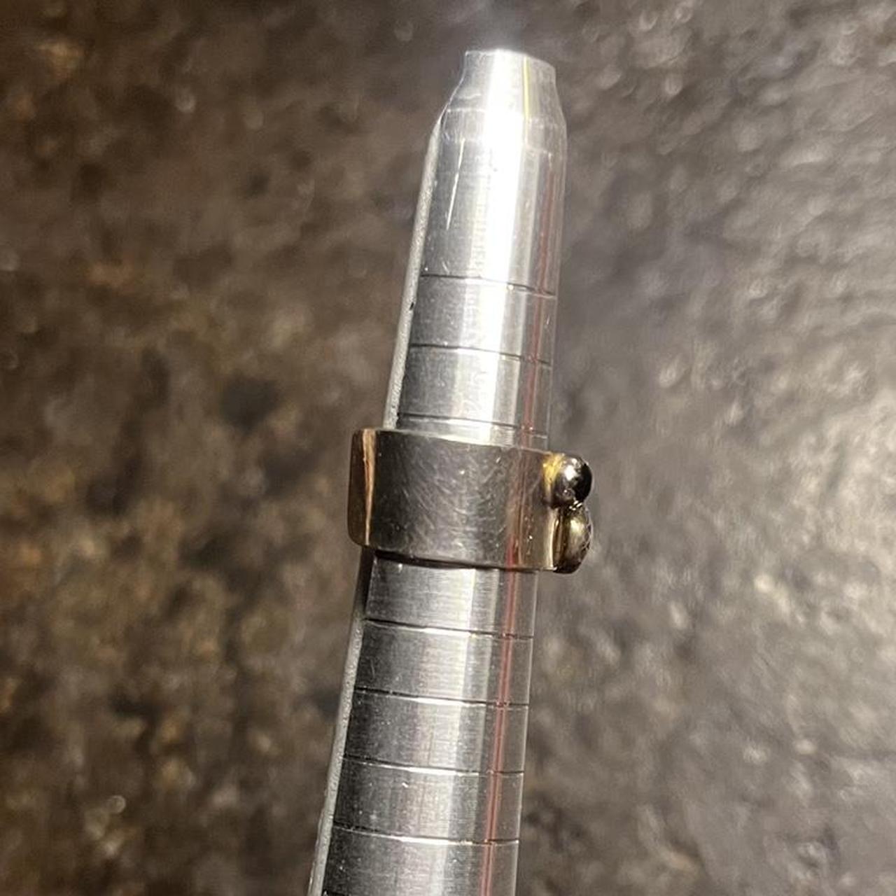 Women's Ring - Silver/Grey – Silver Toe Ring with… - image 2