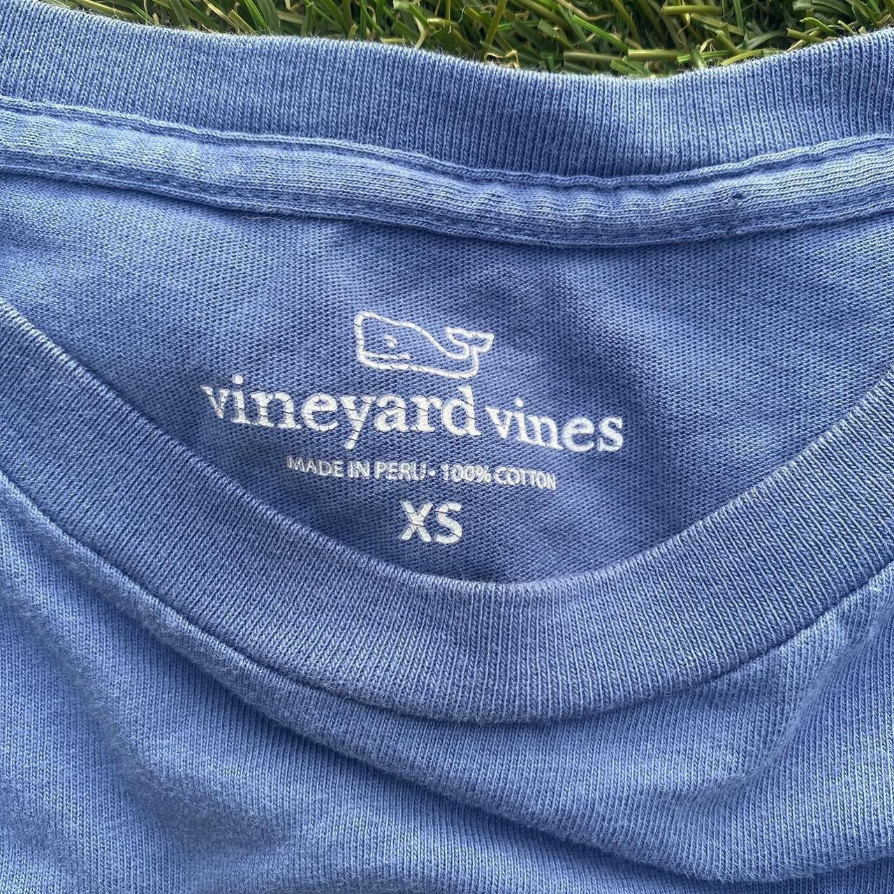 Vineyard Vines Shirt Womens Extra Small XXS Blue - Depop