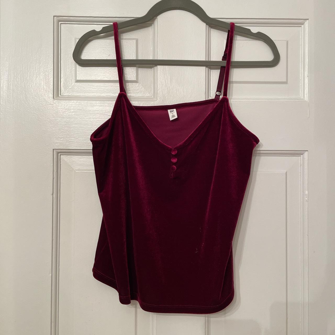 BP Women's Burgundy and Red Vest