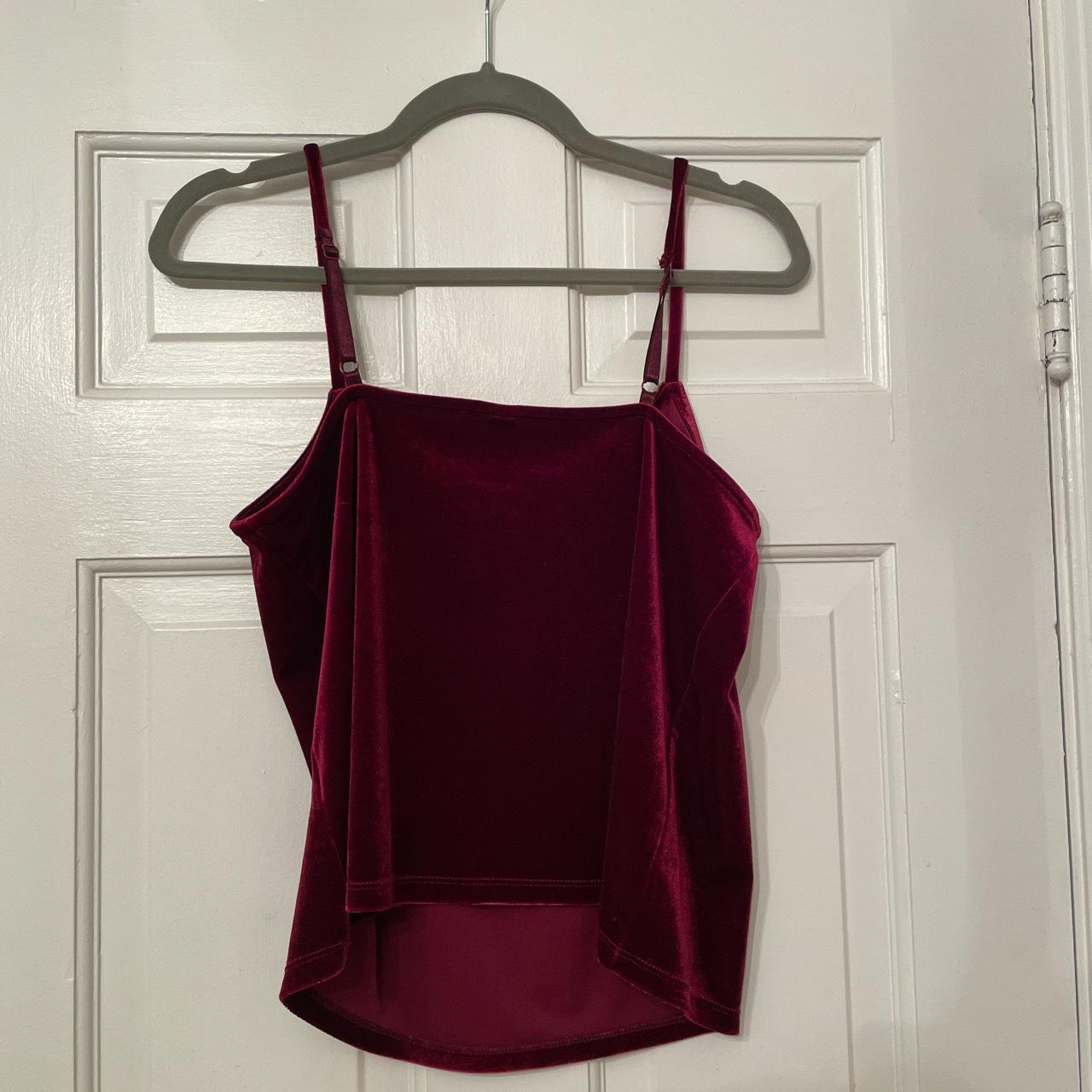 BP Women's Burgundy and Red Vest (2)