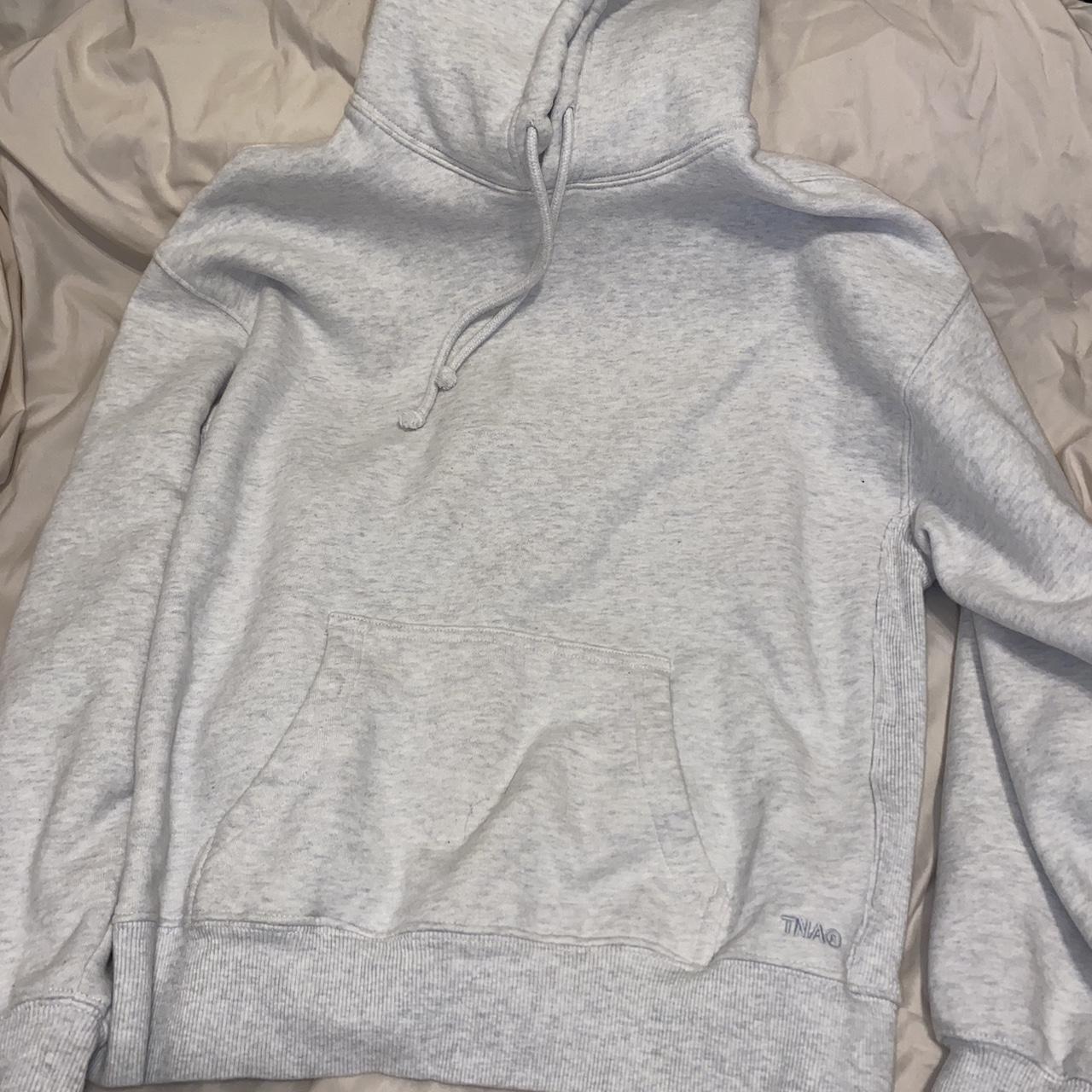 Aritzia TNA Sweatfleece hoodie Boyfriend fit, color... - Depop