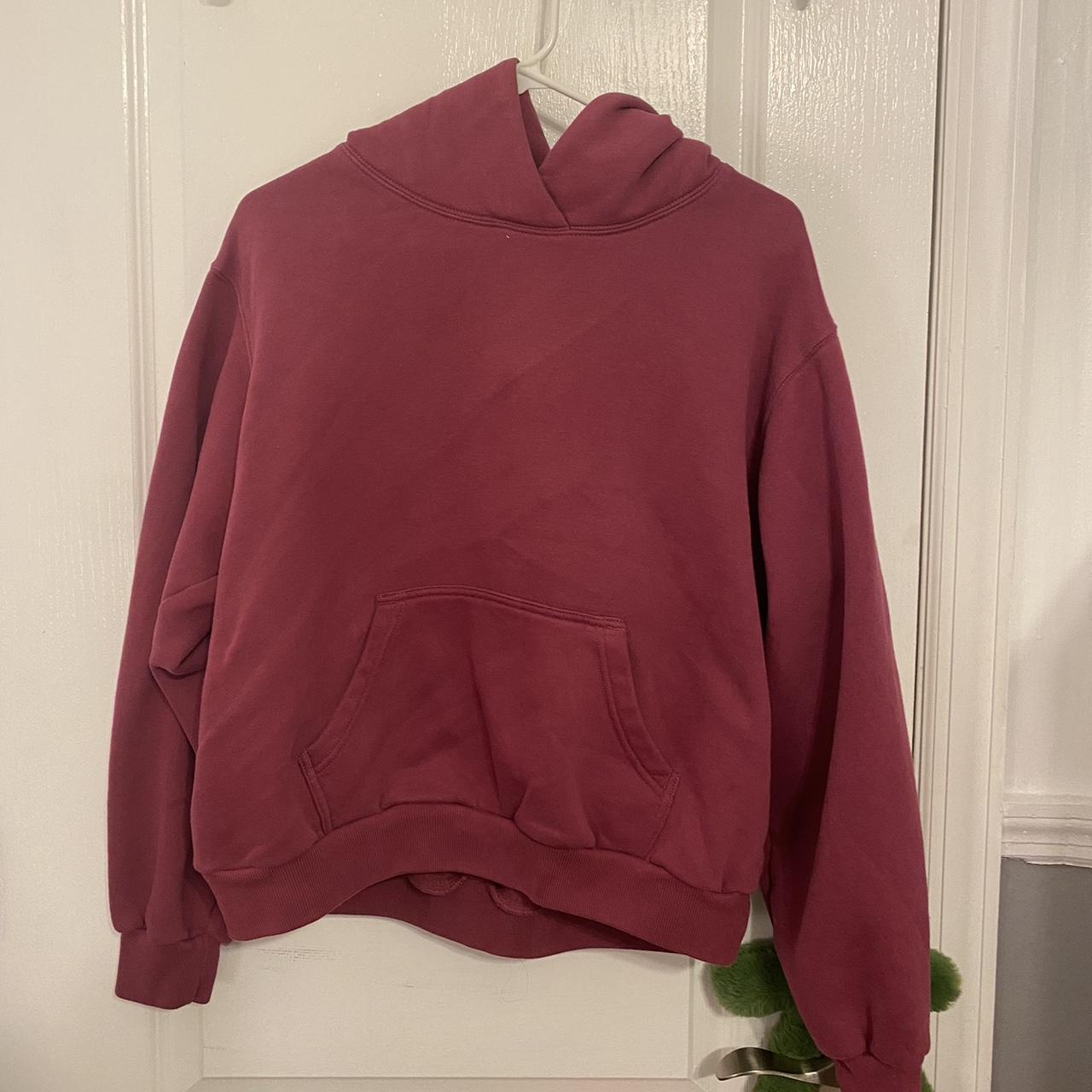 Small Abercrombie Super cute hot pink hoodie from... - Depop