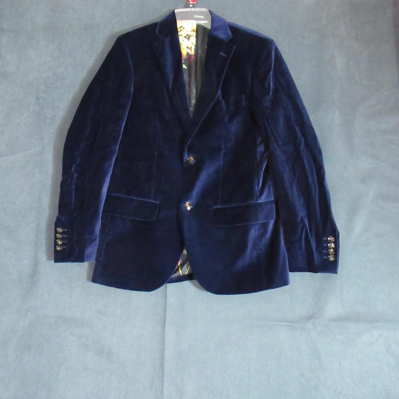 Murano Men's Tailored jacket - Blue - M – Murano … - image 1