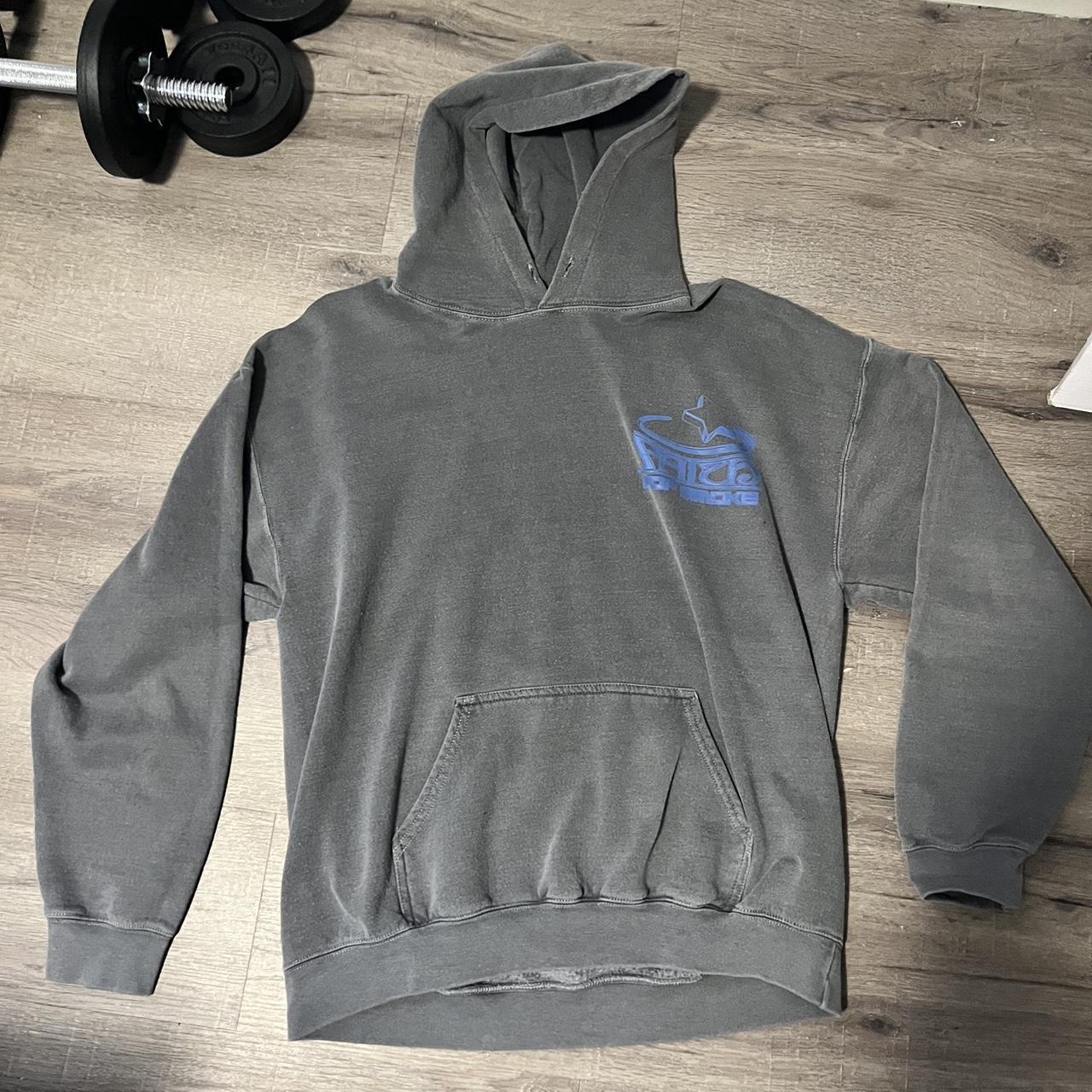 Baggy grey online hoodie