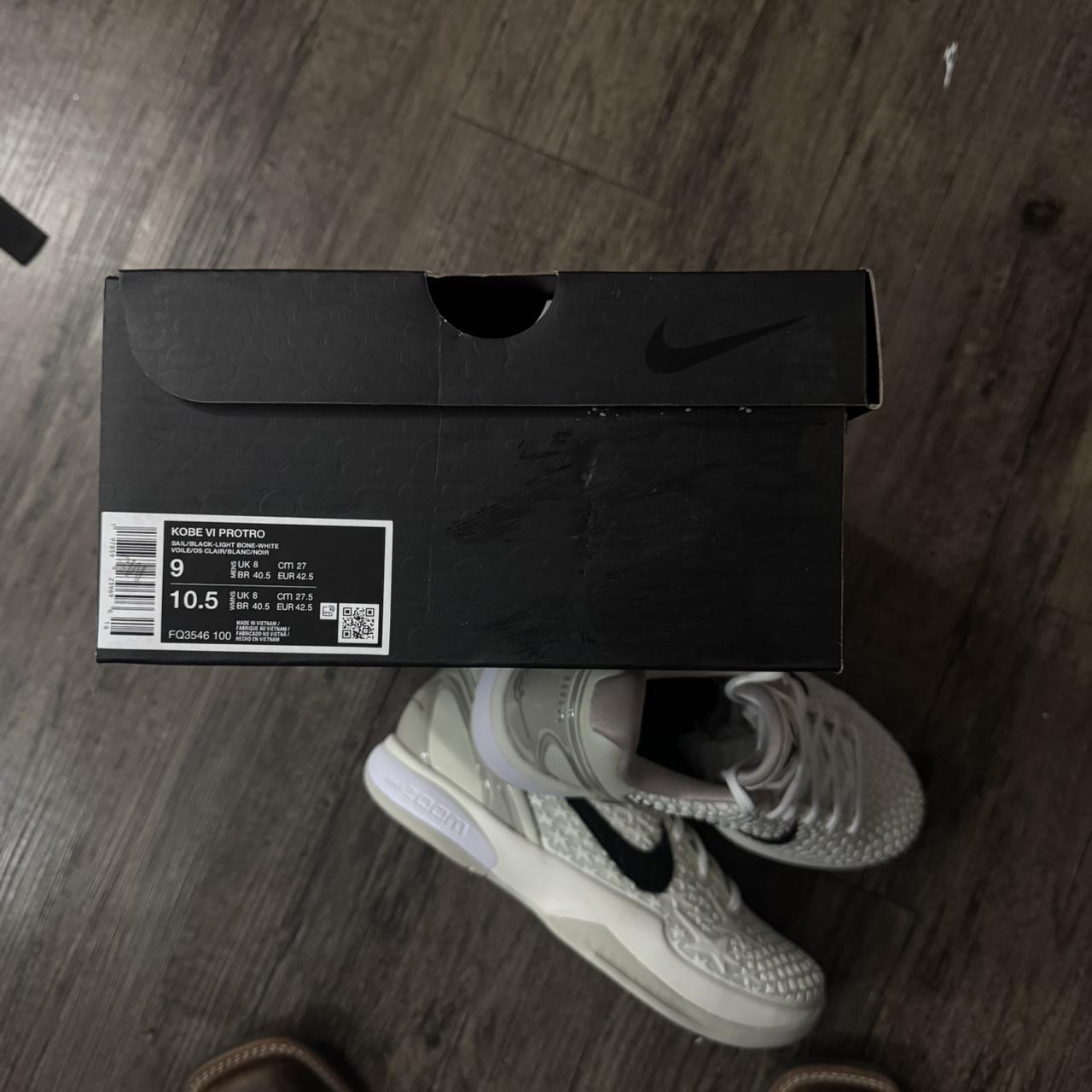 Nike Men's Sneakers - White/Cream - US 9 – All st… - image 7