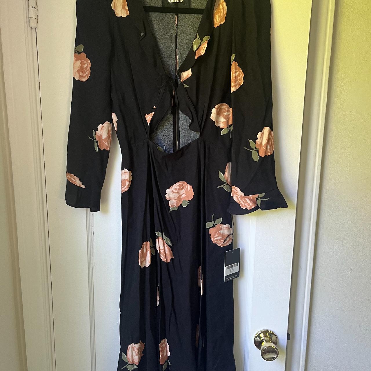 Reformation Heidi dress in Ingrid print, size