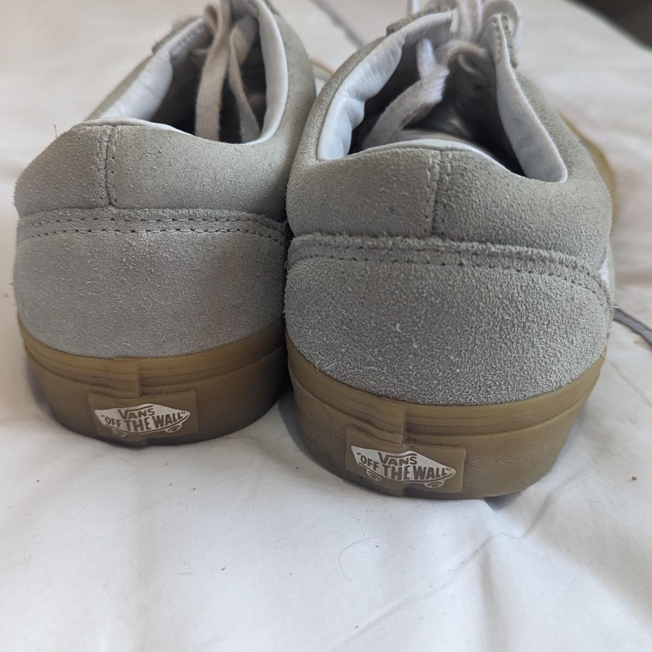 Mint Green Suede Old Skool Vans Gum Sole Depop