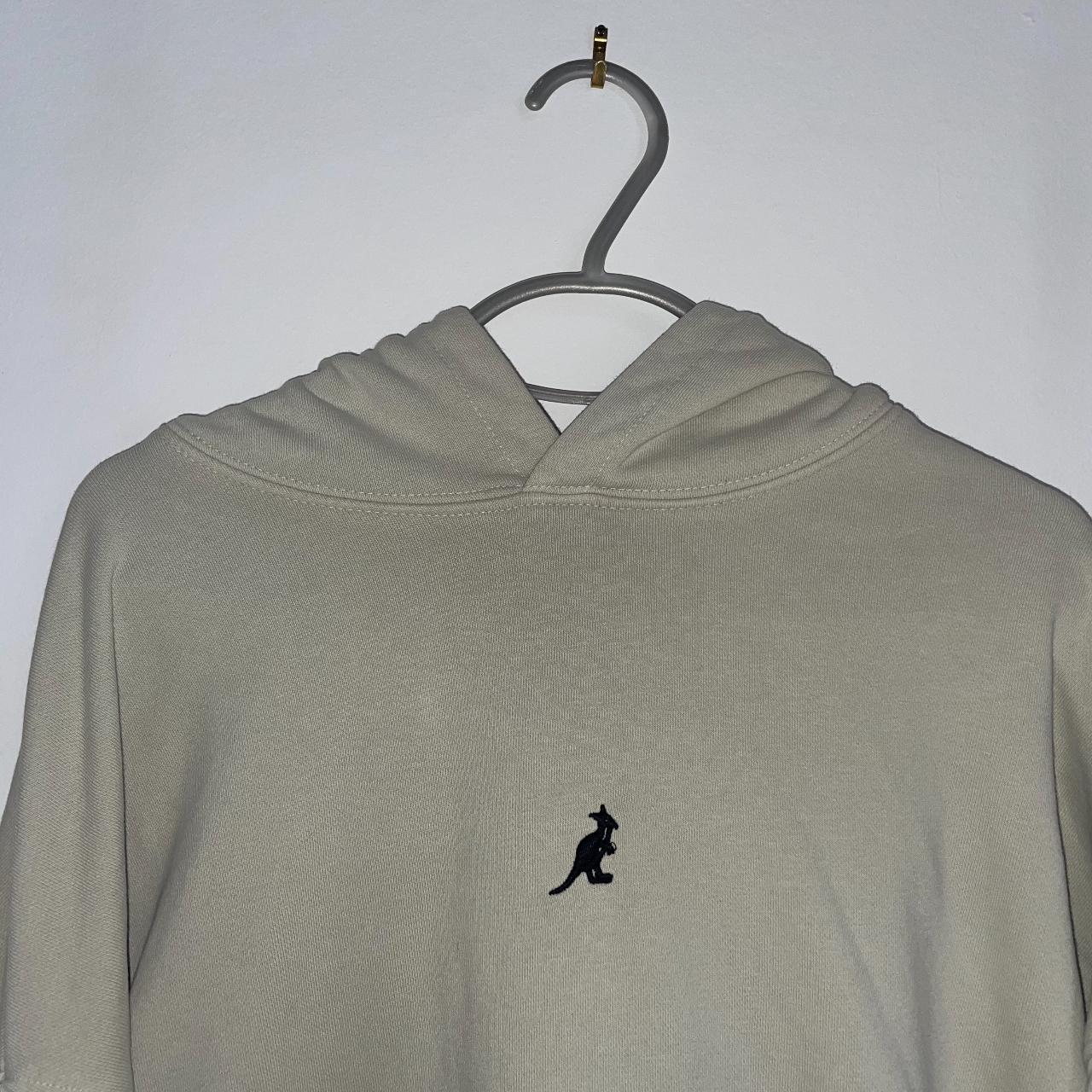 Kangol Men's Beige Hoodie Depop