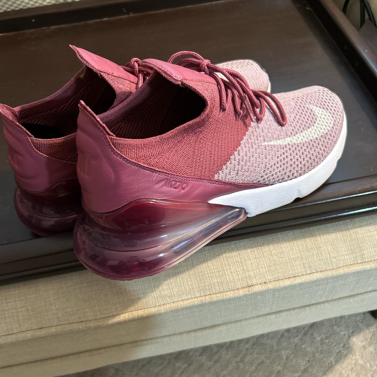 Nike air max clearance 270 flyknit plum fog