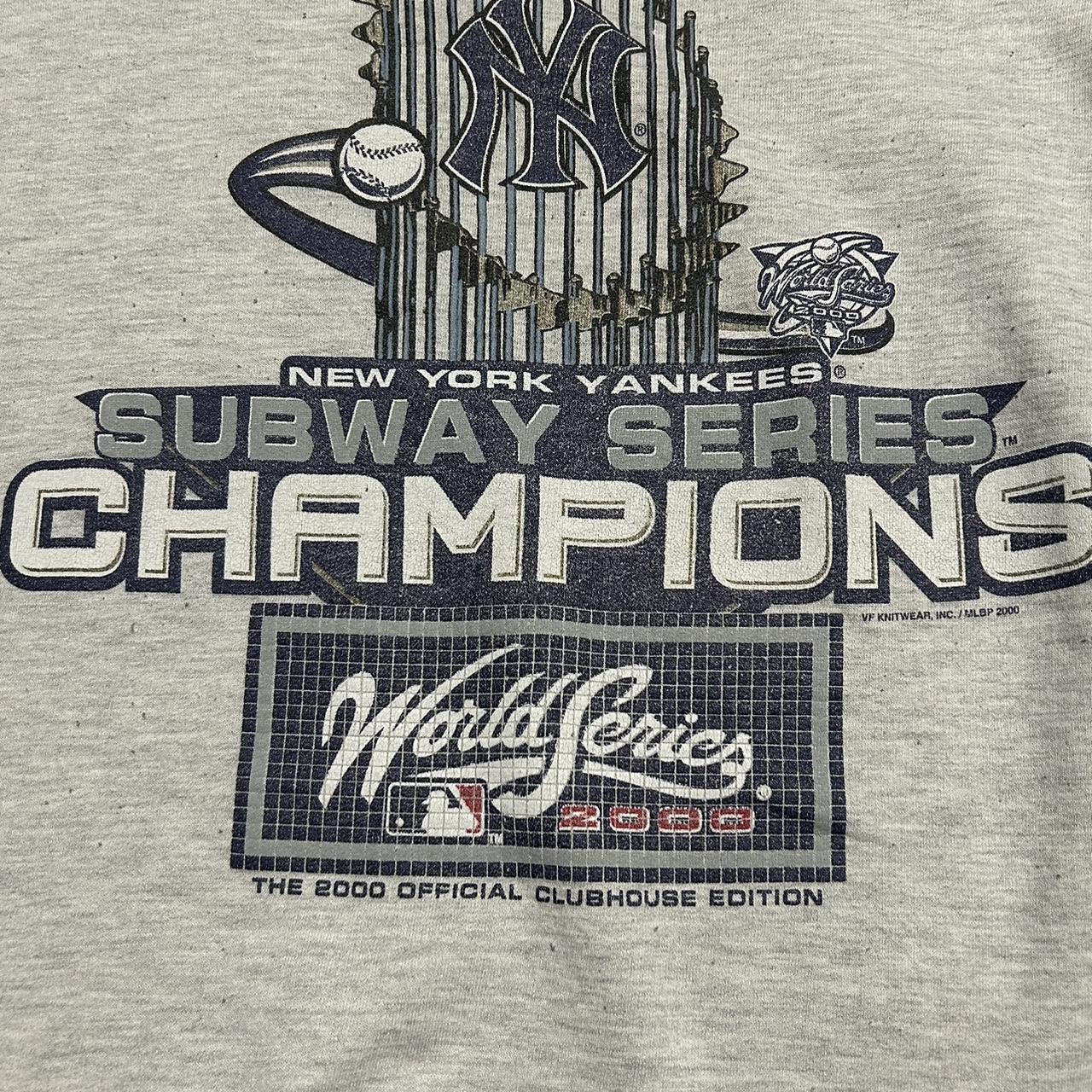 Vintage 2000 Y2K New York Yankees Subway Series - Depop