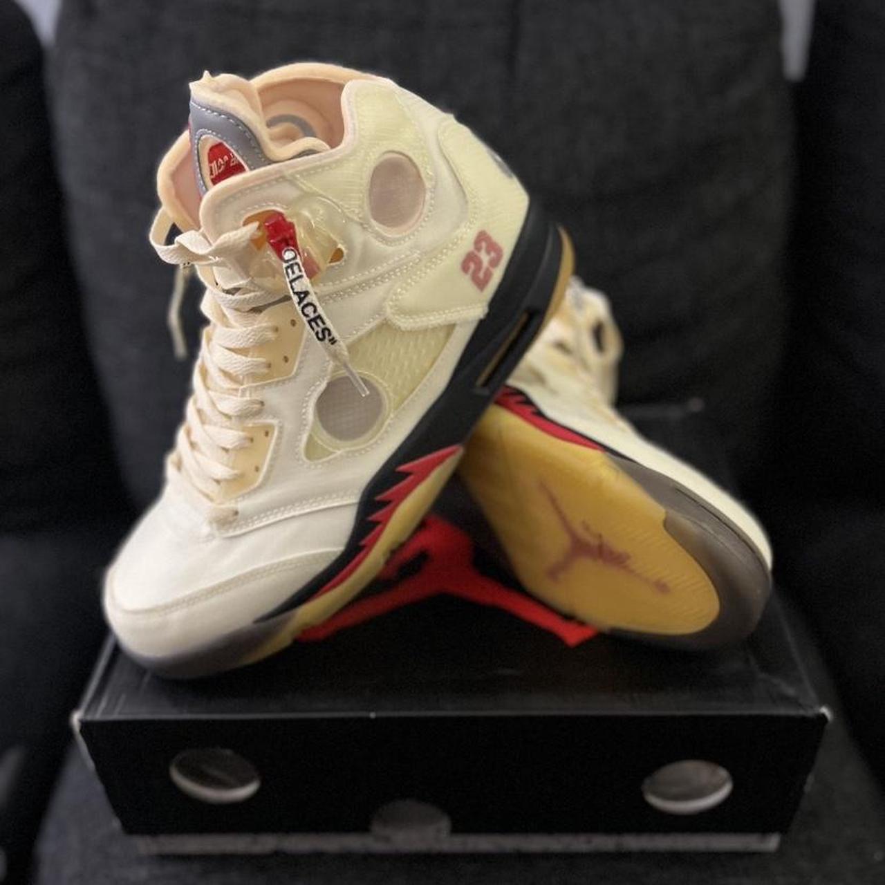 jordan 5s off white