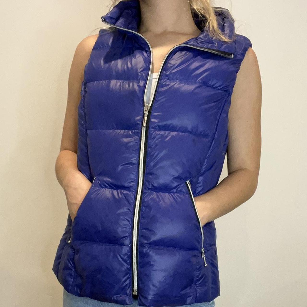 Royal blue outlet bubble vest