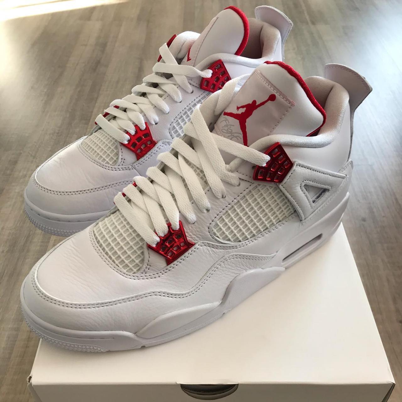 jordan 4 red yellow