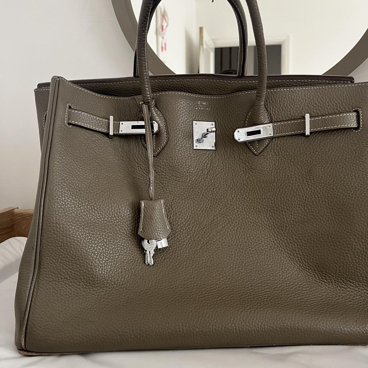 Hermes’ Birkin style bag In a taupe colour Has... - Depop