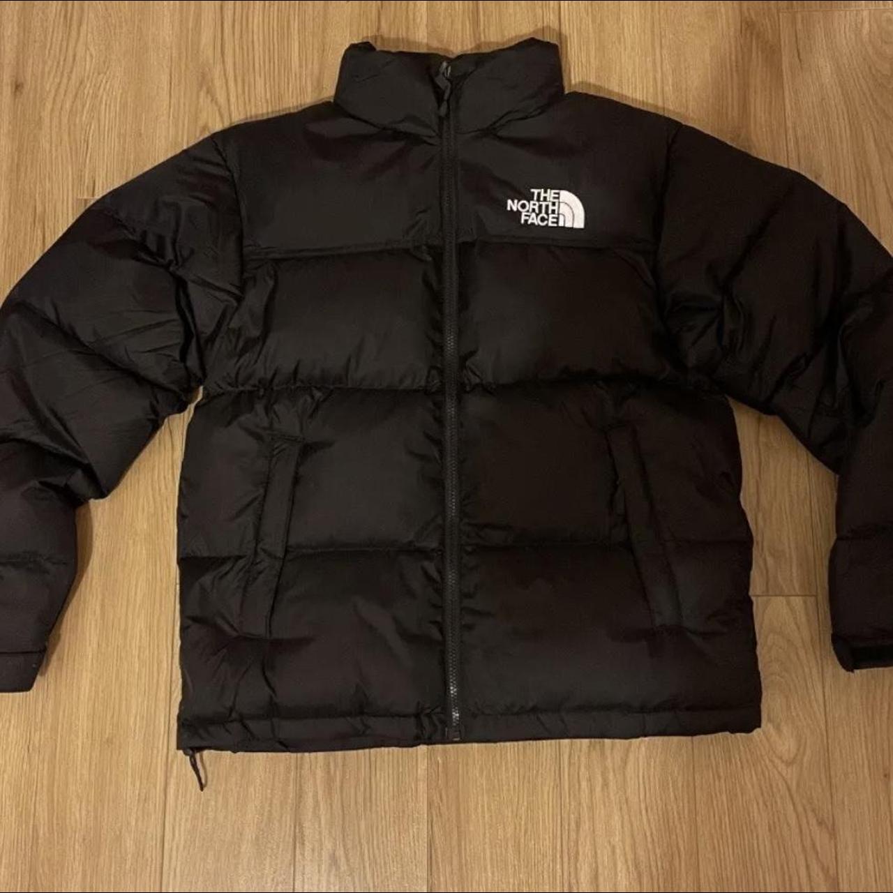 The North Face Nuptse 1996 Puffer Jacket 700 Black... - Depop