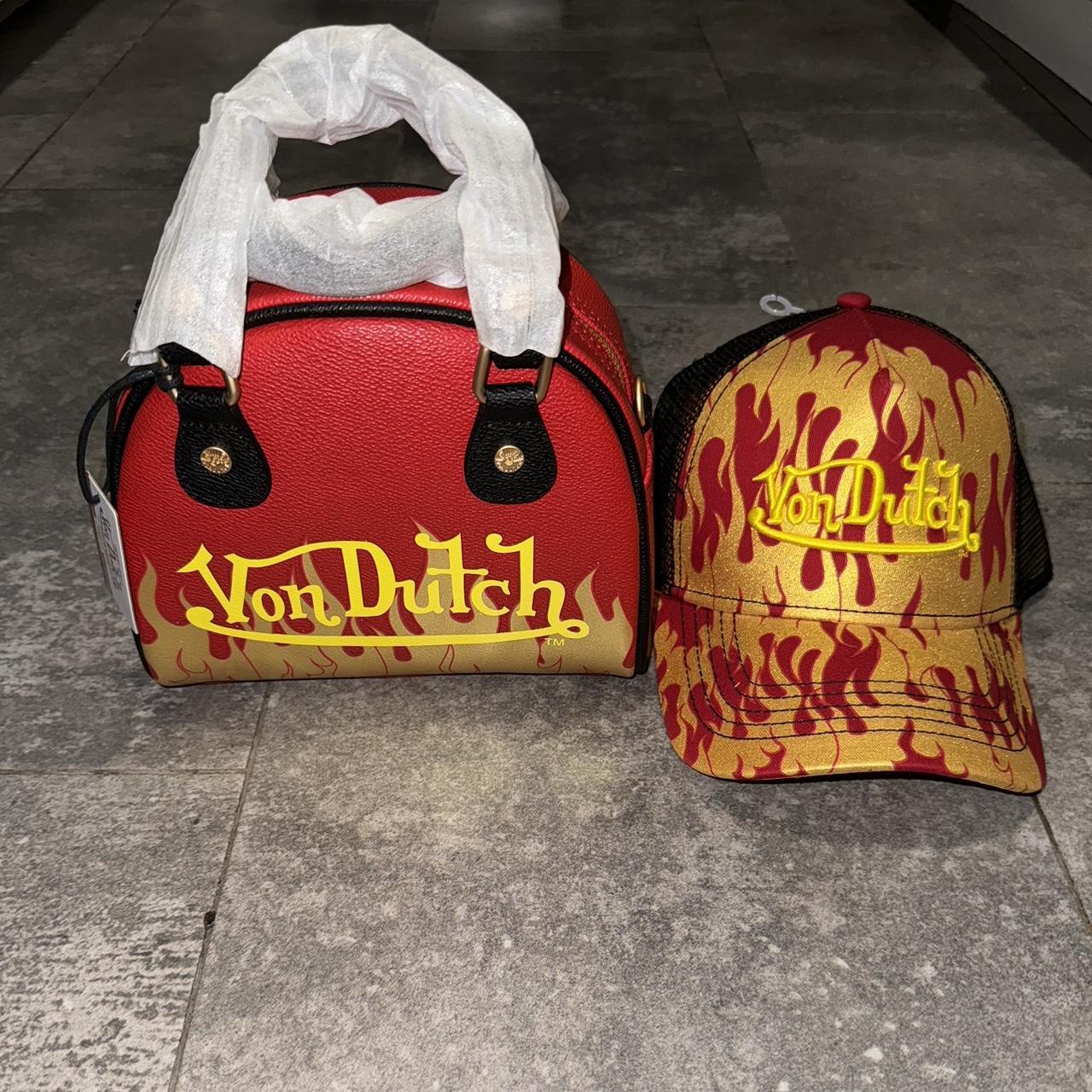 Von Dutch City of Angels Red Yellow Set Brand new | Depop