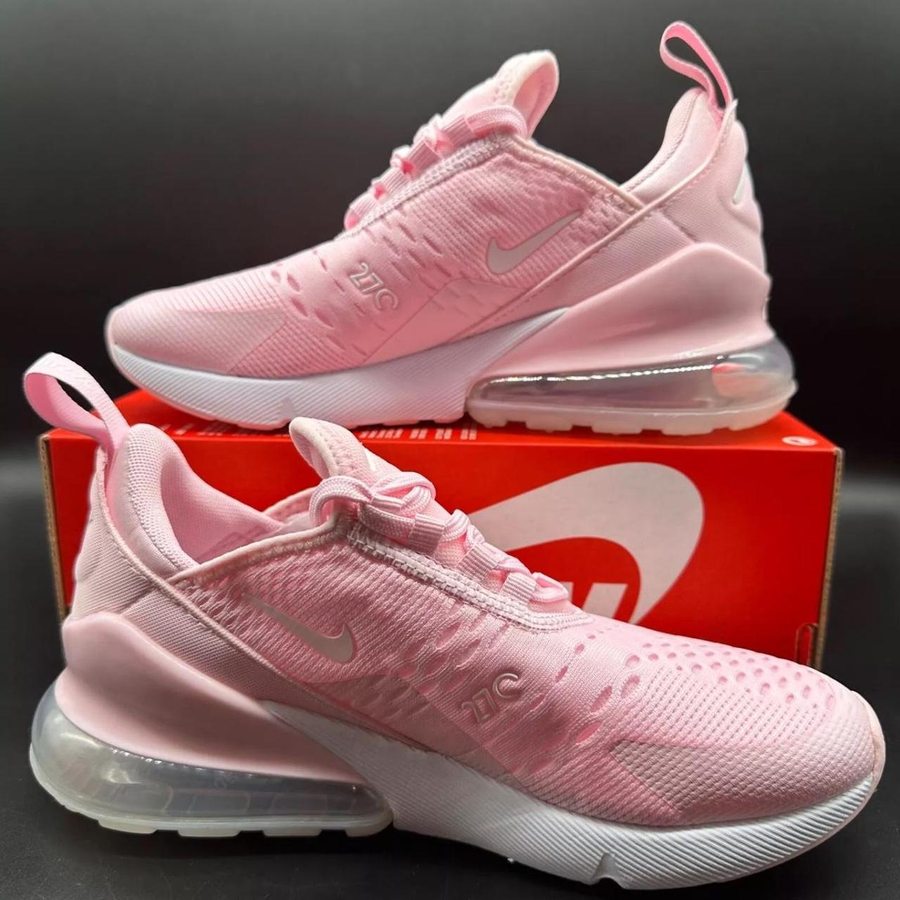 Air Max 270 GS Prism BUBBLE GUM ROSE Pink 6Y Depop